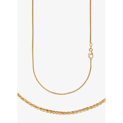 Collierkettchen FIRETTI "Schmuck Geschenk Gold 333 o. 585 Halskette Fuchsschwanzkette dreifach" Gr. 60, gold (gelbgoldfarben), Halsketten, Damen, 60, Gelbgold 333, B: 1,4mm, Made in Germany, B:1,4mm Image