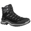 Wanderschuh LOWA "INNOVO Gore-Tex MID", Gr. 42, schwarz (schwarz, grau), Leder, Textil, sportlich, Schuhe, wasserdicht