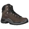 Wanderschuh LOWA "RENEGADE EVO GTX MID", Gr. 42,5, schwarz (dunkelbraun, schwarz), Leder, sportlich, Schuhe, wasserdicht und mit Vibram-Sohle