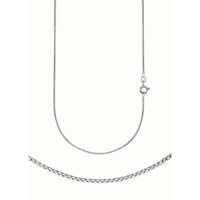 Collierkettchen FIRETTI "Schmuck Geschenk Silber 925 Halskette Venezianerkette halbrund" Gr. 55, silber (silberfarben), Halsketten, Damen, 55, Silber 925 (Sterlingsilber), B: 1,2mm, Made in Germany, B:1,2mm Image