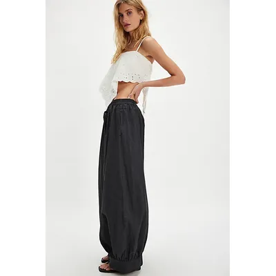 The Rundown Balloon Pants at Free People in Black, Size: XS