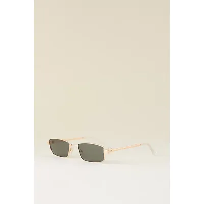 Le Specs Bizarro Rectangle Sunglasses