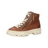Sneaker PAUL GREEN "Paul Green Sneaker Glattleder", Damen, Gr. 39, braun (mittelbraun), Glattleder, casual, Schuhe