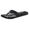 Zehentrenner PUMA "EPIC FLIP V2", Gr. 43, schwarz-weiß (schwarz, weiß), Textil, bedruckt, sportlich, Schuhe