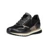 Sneaker GABOR COMFORT "Gabor Comfort Sneaker Leder", Damen, Gr. 40, schwarz (schwarz, grau), Leder, casual, Schuhe