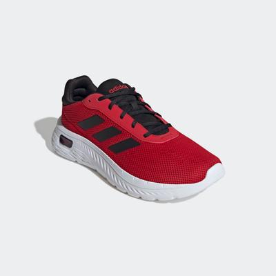 Walkingschuh ADIDAS SPORTSWEAR "CLOUDFOAM COMFY", Gr. 47, rot (better scarlet, core schwarz, cloud weiß), Textil, Synthetik, sportlich, Schuhe Image