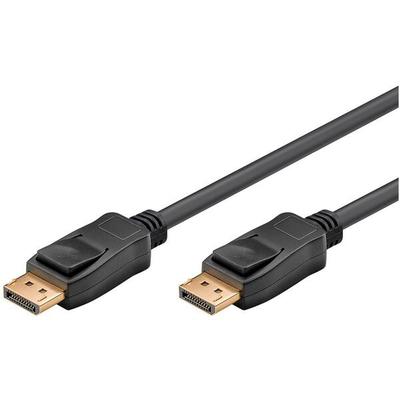 goobay Displayport-Kabel DisplayPort 1.4 schwarz 1.0 m Image