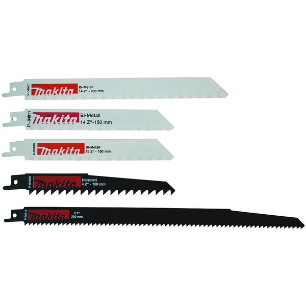 makita Säbelsägeblätter-Set »P-83945« 5-teilig braun Image