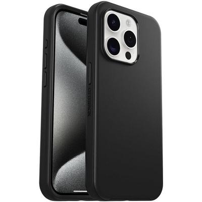 Otterbox Smartphone-Hülle »Symmetry Hülle« iPhone 15 Pro schwarz schwarz