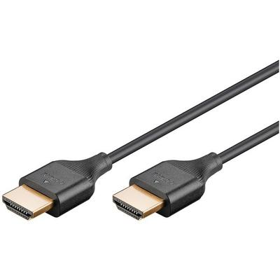 goobay HDMI-Kabel HDMI 2.0 + LAN 1.0 m Image