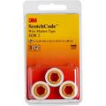 3 m Scotch Codice sdr 2 cavo markierer rotoli, punto 2 (3 pezzi)