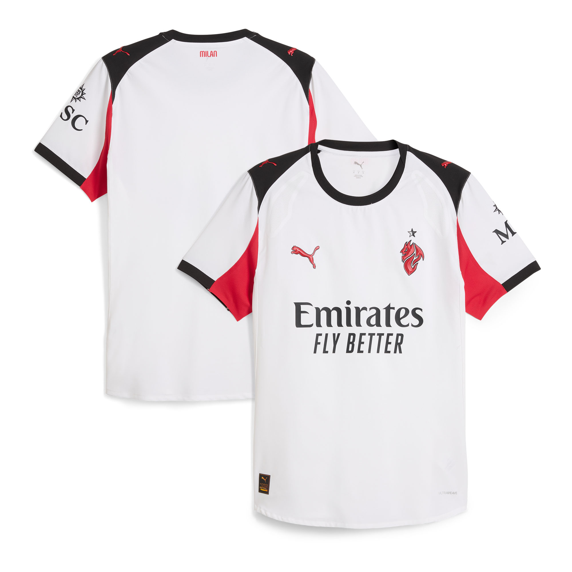 AC Milan PUMA Authentic Auswärtstrikot 2025-26 Image