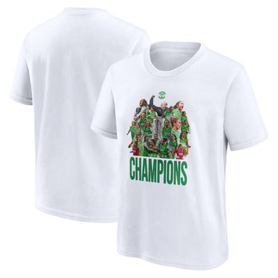 Hibernian Champions T-Shirt – Weiß – Kinder Image