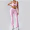 2 pezzi Set da yoga per donna Completi da allenamento Abbigliamento fitness Abbigliamento sportivo Tuta da palestra Leggings a vita alta Reggiseno sportivo Abbigliamento sportivo