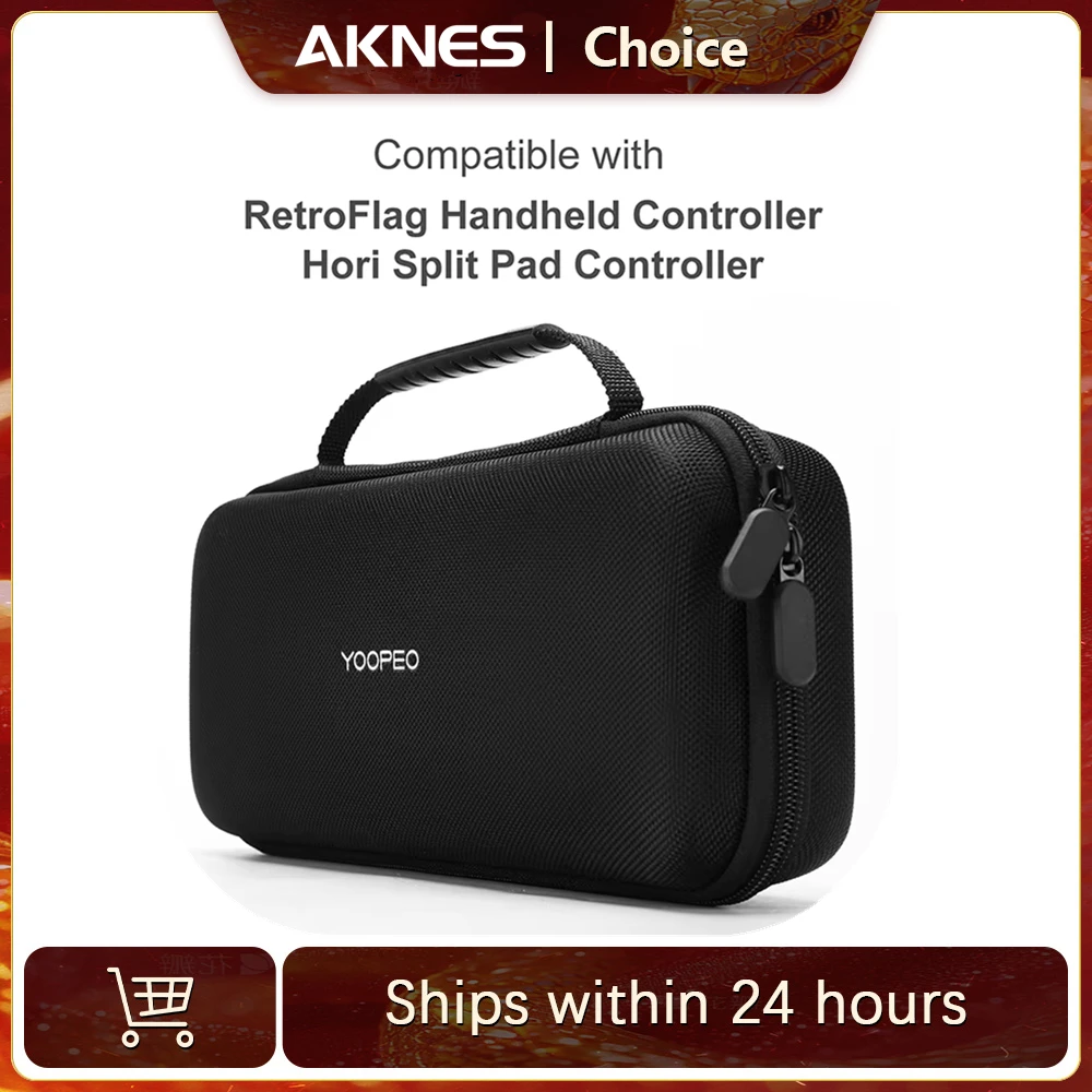 YOOPEO Original Tragbare Tragetasche Für Retroflag Handheld Controller 10, Spiel Karte Lagerung Tasche für Hori Split Pad Gamepad Box Image