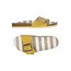 Tom Tailor Damen Sandale, Gr. 36, gelb, kein Etikett