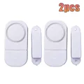 1/2 pz Allarme per porte e finestre Sicurezza Sistema di allarme di sicurezza antifurto Sensore magnetico per porte e finestre di casa senza fili
