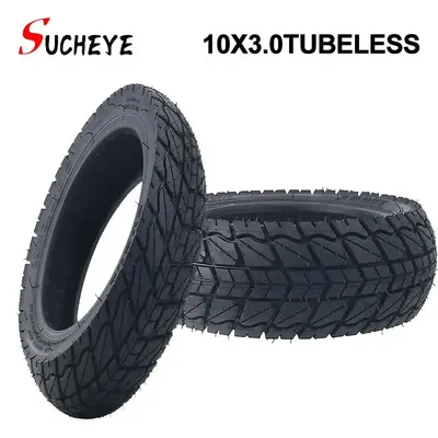 10x3.0-6.5 Vacuum Tire for NinebotMaxG30 10 Inch Electric Scooter Tire 60/70-6.5 Road Tire 10X3.0-6.5 Off-road Tubeless
