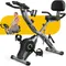 Exercise Bike, 5 in 1 Foldable Stationary Bike for Seniors, 8-Level Adjustable Magentic Resistance, Indoor Recumbent Bike