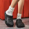 Sommer Bequeme Clogs Hausschuhe für Frauen Leichte Anti Slip Strand Sandalen Frau Mode Weiß EVA Wasserdichte Garten Schuhe