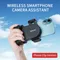 Magnetische Drahtlose Griff Telefon Halter Halterung Smart Bluetooth Anti-shake Mobile Vlog Fernbedienung für i Phone Android
