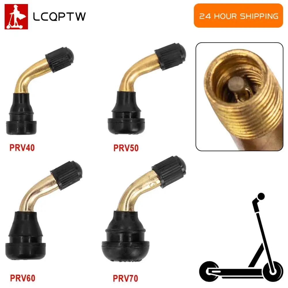 1/2/5/10 Tubeless Reifen Ventil Vorbauten Motorrad PVR50 PVR60 PVR70 für Xiaomi/für Ninebot Elektrische Roller Fahrzeug Ventil Nippel Image