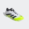 Fußballschuh ADIDAS PERFORMANCE "PREDATOR CLUB E FÜR KUNSTRASEN, HART- UND ASCHENPLÄTZE", Gr. 47, bunt (cloud weiß, core schwarz, lucid lemon), Synthetik, sportlich, Schuhe, geeignet für Rasen- und Kunstrasenplätze