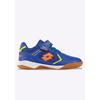 Hallenschuh LOTTO, Gr. 26, blau, fr.orange, Synthetik, sportlich, Schuhe