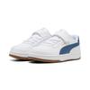Sneaker PUMA "CAVEN 2.0 AC+ PS", Kinder, Gr. 32, puma weiß, schwarz indigo, gum, mehrfarbig, sportlich, Schuhe