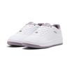 Sneaker PUMA "COURT CLASSY", Gr. 41, puma weiß, plum jam, puma silber, Synthetik, sportlich, Schuhe