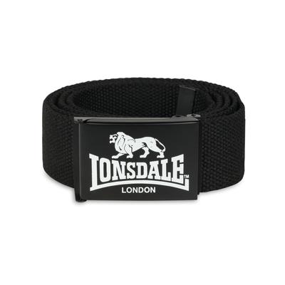 Koppelgürtel LONSDALE "COPPULL", Herren, schwarz, sportlich, Gürtel