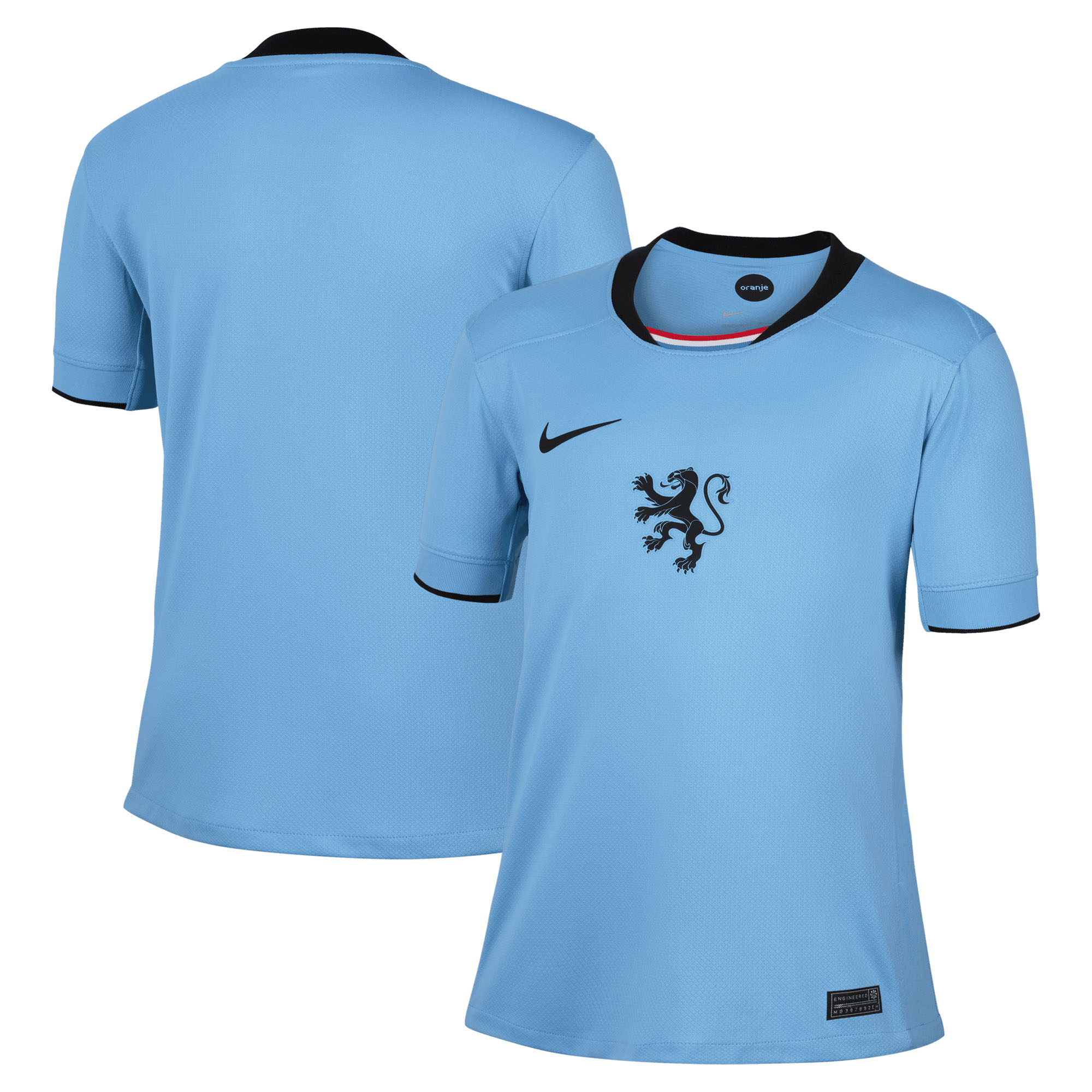 Niederlande Damen Nike Stadium Auswärtstrikot 2025 - Kinder Image
