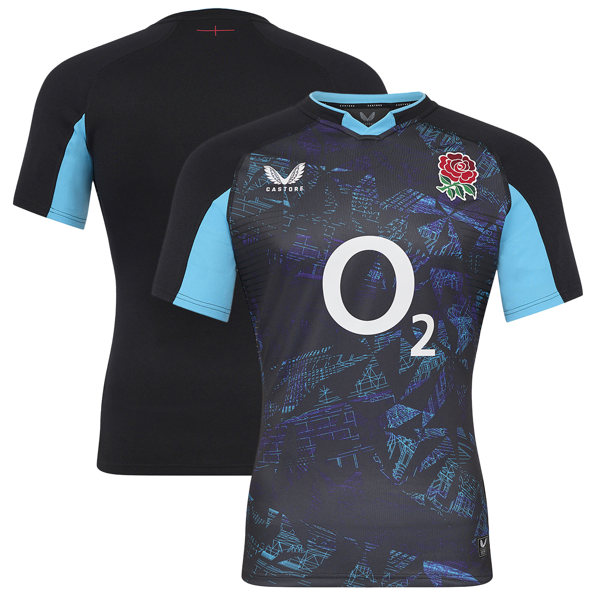 England Rugby Alternate Profi-Trikot 2025/26 – Schwarz – Herren Image