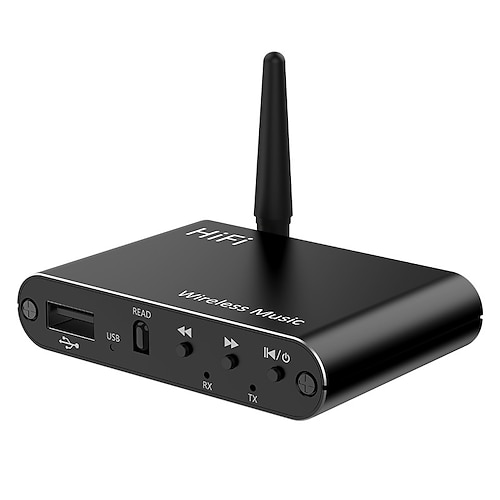 Bluetooth 5.4 Sender-Empfänger-Adapter 3,5-mm-AUX-Buchse für Lautsprecher, Headset, U-Disk, PS5-Audioempfänger unterstützt A2DP/AVRCP Image