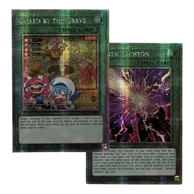 Yu-Gi-Oh! Sammlung DIY-Ersatzkarten Nicht original namens the Grave Seventh Tachyon Nicht-Original-Sammelkartenspielzeug Image