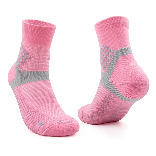 Herren 5 Paare Mehrfachpackungen Socken Laufsocken Freizeitsocken Schwarz Weiß Farbe Streifen Urlaub Sport Outdoor Täglich Basic Mittel Frühling Herbst Mode Lässig Image