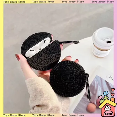 Creative Cookies Airpodspro Protective Case Suitable For Iphone Bluetooth Earphones Silicone Anti Drop Earphone Protection