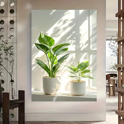 Druck Gerollte Leinwanddrucke - Abstrakt Blumen Modern Traditionell Kunstdrucke Image