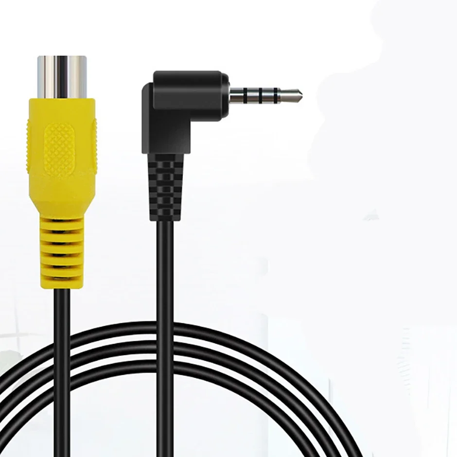 AV-In-Videokabel-Adapter, 2,5 mm, AV-Buchse, Stecker auf Cinch-Buchse, Adapterkabel für GPS- und Rückkamera-Konverterkabel Image