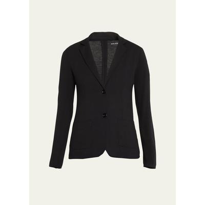 Majestic Filatures Soft Touch Two-Button Blazer