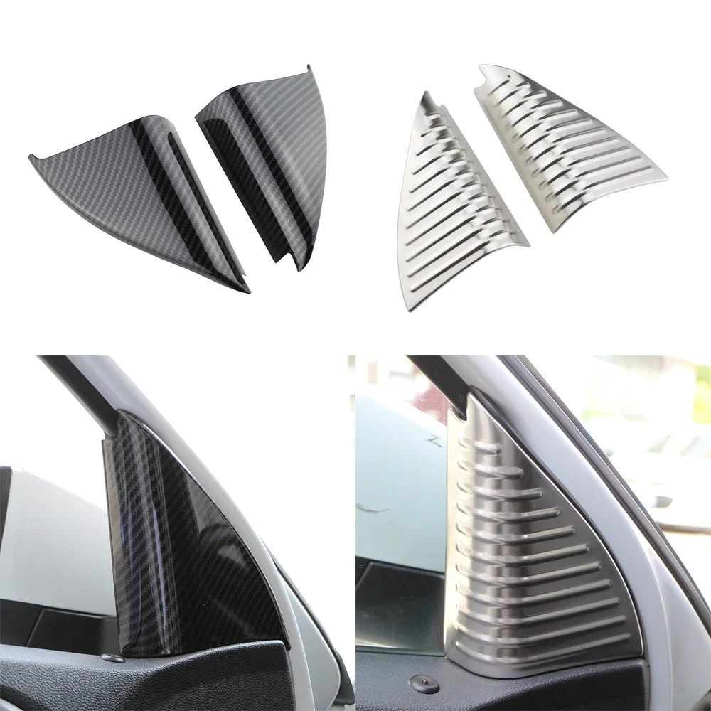 Für Volkswagen Troc VW T-roc 2018 2019 2020 2021 2022 Front Tür Säule Abdeckung Dekoration Aufkleber Trim Innen Zubehör Image