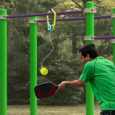 Tür-Pickleball-Rebounder, verstellbares Pickleball-Spiel, Pickleball-Übungsausrüstung für Pickleball-Training und Übungssessien Image