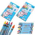 8 pz/set Scatola Pastello 8.5 cm Colorato Ufficio Cultura Arte Aula Forniture Studenti FAI DA TE Disegno Penna Scuola Per Bambini Premi TMZ