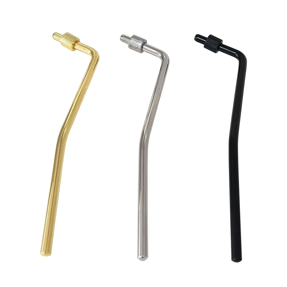Gitarren-Tremolo Whammy Bar Arm Fr Floyd Rose Bridge Ersatz mit Spitzen 6 mm Schwarz Silber Gold 3 Farben Gitarrenteile und Zubehör Image