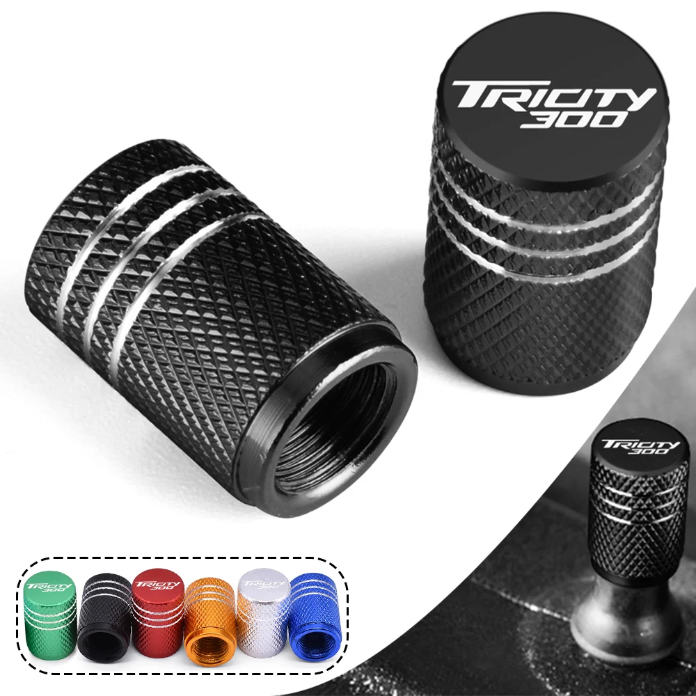 Für Yamaha Tricity 300 Tricity 300 Motorrad Ventilkappen Rad Reifen Luft Reifen Vorbau Schutzhülle Zubehör Image