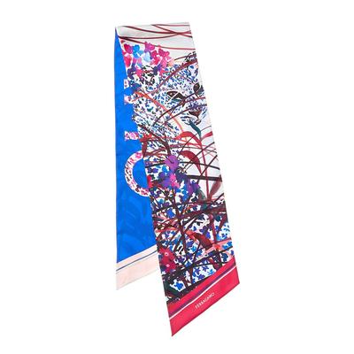 Salvatore Ferragamo Printed Silk Scarf