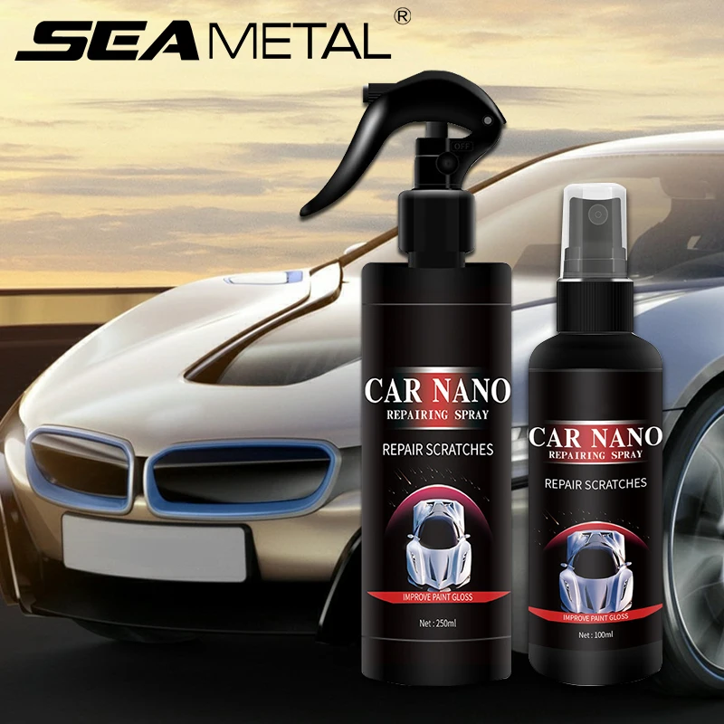 SEAMETAL 250ML Auto Keramik Beschichtung Spray Nano Glas Polieren Überzogene Kristall Flüssigkeit Hydrophobe Beschichtung Farbe Pflege Beschichtung Kits Image