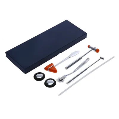 5-IN-1 medizinischer neurologischer Massagehammer, multifunktionales Percussor-Diagnose-Reflex-Percussion-Hammer-Set