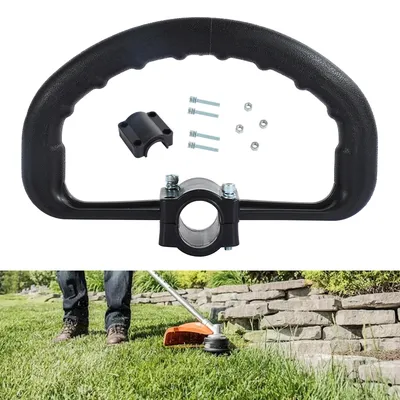 1 Set Lawn Mower Trimmer Handle Handlebar Replacement Replaceable Loop Handle For Brush Cutter Grass Trimmer Garden Tools