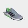 Trainingsschuh ADIDAS PERFORMANCE "DROPSET BASE .", Gr. 48, halo silber, lime burst, core schwarz, Textil, sportlich, Schuhe